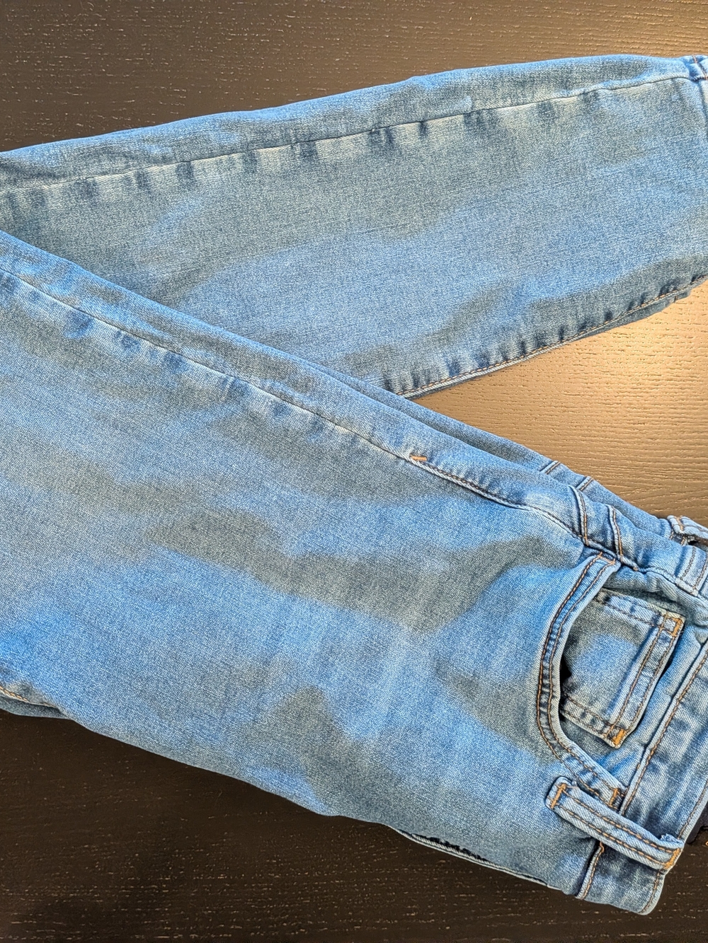 BOLD elements Light Blue Skinny Jeans - Picture 7 of 9